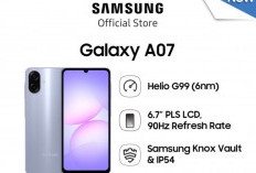 Samsung Galaxy A07 5G Bawa Baterai 6000 mAh Harga 2 Jutaan