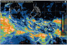Waspada! Bibit Siklon Tropis 9S Picu Angin Kencang dan Hujan Lebat, Ini Daerah Terdampak