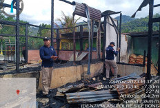 Telusuri Penyebab Kebakaran di Lebong, Tunggu Hasil Olah TKP Labfor Polda Sumsel