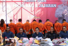 Polda Bali Panen Tangkapan Kasus Narkoba, Tangkap 147 Tersangka, BB Bejibun