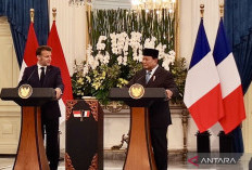 Prabowo: Indonesia & Prancis Dukung Palestina Merdeka