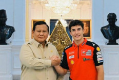 Marc Marquez Ketemu Presiden Prabowo, Ini yang Dibahas