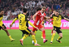 Der Klassiker Bayern Vs Dortmund: Harry Kane Cetak Gol ke-400