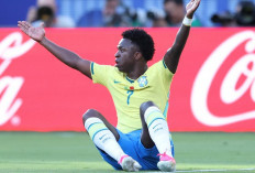Brasil Gagal Menang, Vinicius Keluhkan Cuaca dan Rumput