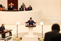 Prabowo Suarakan Dukungan untuk Palestina di Hadapan Anggota Parlemen Turki