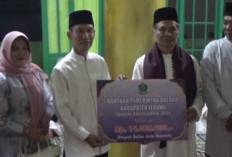 Tak Hanya Salurkan Bantuan, Wabup Bambang Paparkan Rencana Jalan Curup-Muara Aman 
