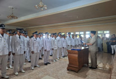 66 Pjs Kades Resmi Dilantik, Bupati Azhari Tekankan Amanah dan Pelayanan Maksimal