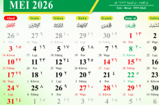 Daftar Hari Libur Nasional Bulan Mei 2026 Terbaru, Jangan Terlewatkan