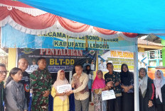 Desa Tanjung Bungai II Salurkan BLT DD untuk 5 KPM, Tiap KPM Terima Rp1,5 Juta