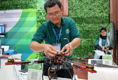 Kemendikbudristek Hadirkan Drone Pendeteksi Penyakit Tanaman Padi di HEPCON 2024