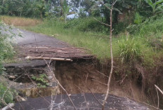 Usul Perbaikan Jalan Putus Muning Agung-Embong Uram di APBDP
