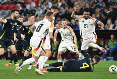 Euro 2024: Jerman Mendominasi Skotlandia di Laga Pembuka