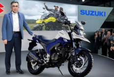 Suzuki Bangkit! New V-Strom 160 Tampil Gagah dan Futuristik