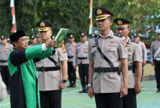 8 Pejabat Baru Polres Bengkulu Utara Dilantik, Kapolres: Tingkatkan Kinerja