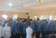 Usai Melantik 80 Kepsek, Bupati Azhari Langsung Gas Lantik 78 ASN Pemkab Lebong