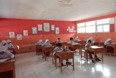 UAS di SDN 21 Lebong Berjalan Tertib, 12 Siswa Kelas VI Ikut Ujian