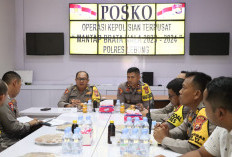 Polda Bengkulu Supervisi Operasi Mantap Brata Nala di Polres Lebong
