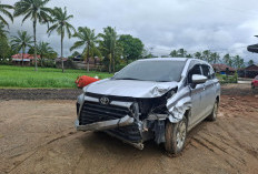 Mobnas Pemkab Lebong Seruduk Halaman Rumah Warga, Pemilik Rumah Syok 