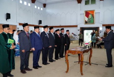 Wagub Bengkulu Mi'an Lantik 7 Pejabat Eselon II, Ini Daftar Nama dan Jabatan Barunya