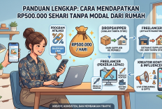 Cara Mendapatkan Rp500.000 Sehari Tanpa Modal dari Rumah