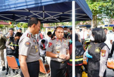 Kapolda Riau Irjen Herry Heryawan Bersama 3.963 Personelnya Jalani Tes Urine