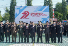Polres Bengkulu Utara Gelar Upacara HUT Bhayangkara