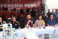Bareskrim & Polda Sumut Ungkap Pabrik Ekstasi di Medan