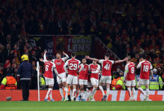 Klasemen Liga Inggris: Arsenal Memimpin, Empat Besar Ketat