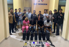 Penangkapan 4 Pencuri Spesialis Aki Tower Diwarnai Aksi Kejar-kejaran 