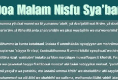  Doa Nifsu Syaban Memohon Ampunan Jelang Bulan Ramadhan