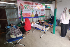 Donor Darah Semarakkan Milad Aisyiyah, Nasyiatul Aisyiyah, dan Pemuda Muhammadiyah di Lebong