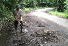 Masih Ada Jalan Provinsi di Lebong yang Rusak