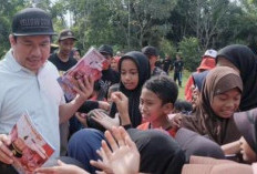 Pemdes Sidodadi Gelar Jalan Santai Peringatan Hari Anak, Ikut Dihadiri Wabup Arie