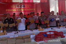 Polda Aceh Bongkar Peredaran 1,3 Ton Ganja Selama 3 Bulan