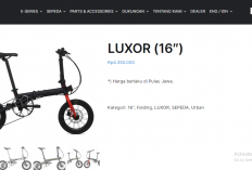 Pacific Luxor 16 Inch: Review Jujur Sepeda Lipat Andalan untuk Urban Lifestyle