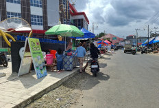 Rawan Macet, Pedagang Takjil Diingatkan Jangan Jualan di Bahu Jalan