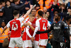 Arsenal Vs Crystal Palace: The Gunners Pesta Gol 5-0