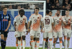 Laju Tak Terkalahkan Roma Terhenti di Tangan Atalanta