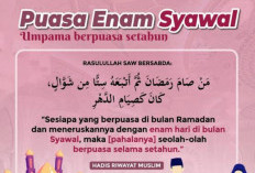 Hukum Puasa 6 Hari pada Bulan Syawal, Ini Niat dan Keutamaannya