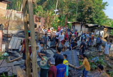 Rumah Warga Bukit Berlian Ludes Terbakar