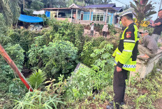 Diduga Mengantuk, Truk Roda Enam Terjun ke Jurang