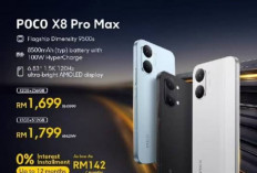 Poco X8 Pro Max Harga 3 Juta, Dilengkapi eSIM dan Baterai Raksasa 