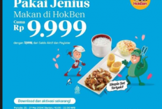 Manjakan Lidah Hemat dengan Promo Jenius Hokben: Simple Set Hanya Rp9.999!