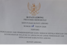 Resmi Dilantik, Kadis Dikbud Minta 80 Kepsek Baru Segera Sertijab, Dana BOS Sudah di Rekening Sekolah