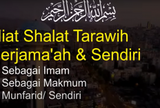 Doa Shalat Tarawih Berjamaah & Sendiri sebagai Imam, Makmum dan Munfarid