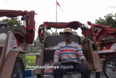 Ratusan Becak Listrik Bantuan Presiden Prabowo Untuk Tukang Becak Lansia