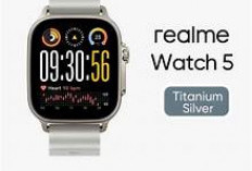 Realme Watch 5 Resmi Meluncur, Desain Mirip Apple Watch Ultra             