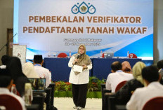 Kemenag Gelar Pembekalan Verifikator Pendaftaran Tanah Wakaf di 18 Provinsi
