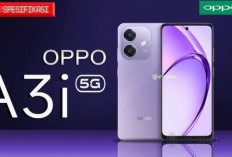  HP Oppo A3i Plus Resmi Diluncurkan, Usung Layar AMOLED 120Hz