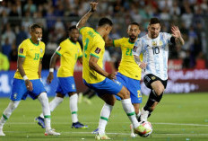 Kualifikasi Piala Dunia 2026: Messi Bisa Pecah Telur Lawan Brasil?